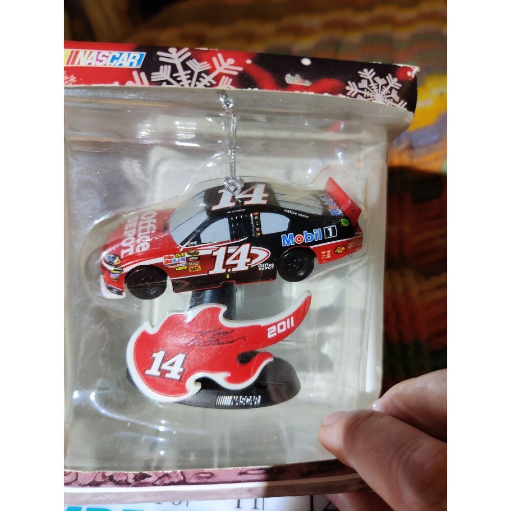 2011 NASCAR Tony Stewart Xmas Ornament